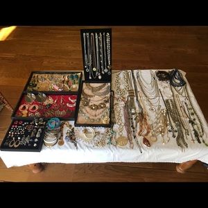 Huge Costume Jewelry Lot